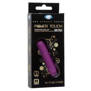 Cloud 9 Power Touch III Bullet Rechargeable Vibrator Plum box