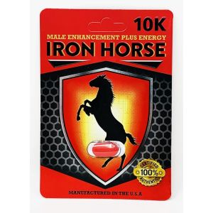 Iron Horse 10K Male Enhancement Energy Supplement Pill