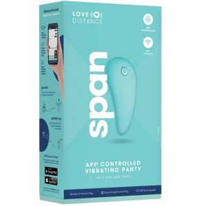 Love Distance Span App Controlled Vibrating Panty box