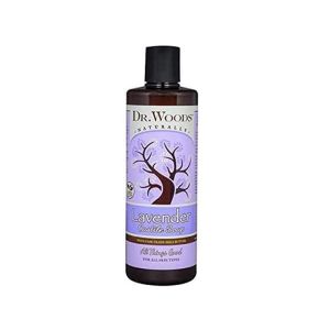 Pure Lavender Castile Soap Organic Shea Butter 16 Oz Dr.Woods