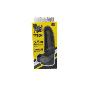 SI Novelties Yo Man Tyson 5.5" Life Like Dildo Chocolate Suction Cup