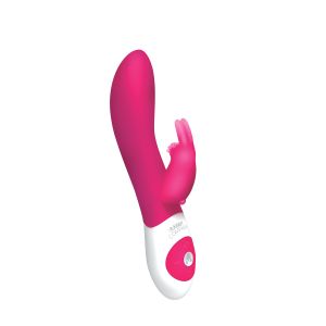 The G-Spot Rabbit Rechargeable Silicone Vibe Waterproof Pink