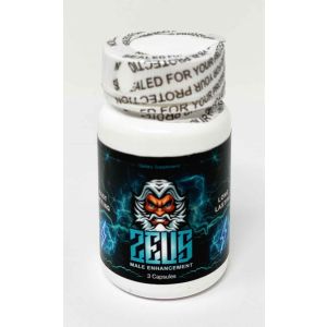 Zeus 3 Count Bottle Male Enhancement
