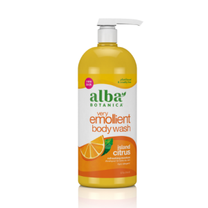 Alba Botanica Very Emollient Refreshing Body Wash Island Citrus 32 oz front