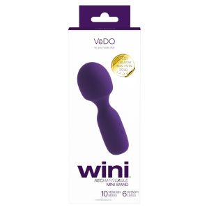Mini Wand Vibrator Vedo Wini Rechargeable box