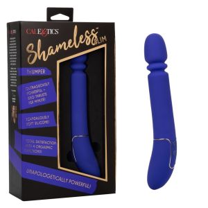 Vibrator CalExotics Shameless Slim Thumper Rechargeable Silicone box
