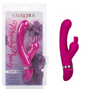 CalExotics Foreplay Frenzy Bunny Kisser Dual Stimulator Vibrator box
