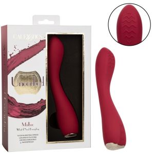 CalExotics Uncorked Malbec Curved Silicone Vibrator Textured box
