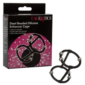 CalExotics Steel Beaded Silicone Enhancer Cage box