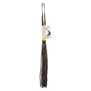 CalExotics Boundless Vegan Leather Flogger Textured Handle Bdsm Pay solo