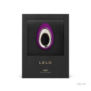Lelo Alia Rechargeable Silicone Waterproof Compact Vibrator Rose box