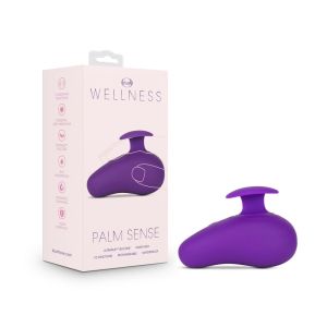 Blush Wellness Palm Sense Vibrator Purple Waterproof Rechargeable box