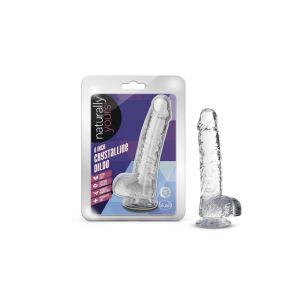 Blush Naturally Yours 6" Crystalline Lifelike Dildo Diamond box