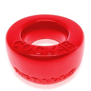 Cock Ring Oxballs Cock B Bulge Thick Shape Silicone Red side