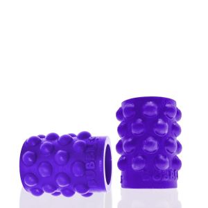 Oxballs Bubbles Silicone Nipsuckers Eggplant