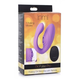 Inmi 7X Pulse Pro Pulsing Clit Stimulator Vibrator Remote Control box