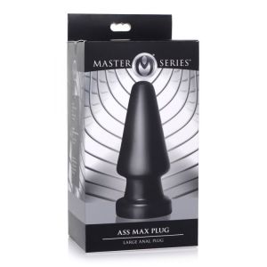 Master Series Ass Max Anal Plug Large 3 Inch Maximum Width box