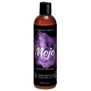 Intimate Earth Mojo Silicone Glide 4 oz. Peruvian Ginseng Performance 