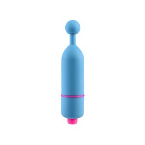 Rock Candy Fun Size Suga Stick Blue Gender Friendly Vibrator solo