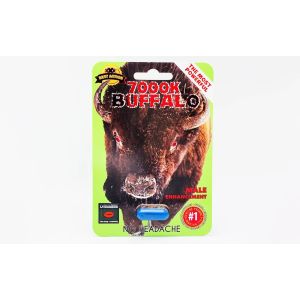 Buffalo 7000K Male Enhancement Blue Pills