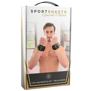 Cuffs And Blindfold Set Special Edition box