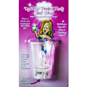 Light Up Pecker Party Shot Glass