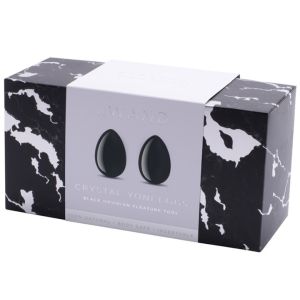 Le Wand Crystal Yoni Eggs Black Obsidian box