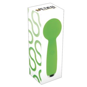 Wand Vibrator Green Petites Lil Exclaim Silicone Pocket box
