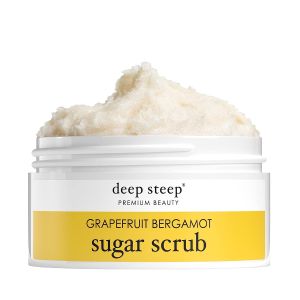 Honey Blossom Beauty Sugar Scrub 8 Oz Vegan Deep Steep Premium