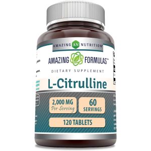L Citrulline 2000mg 120 Tablets Sexual Health Amazing Formulas