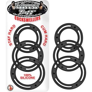 MACK TUFF CocksWellers Black 100% Silicone