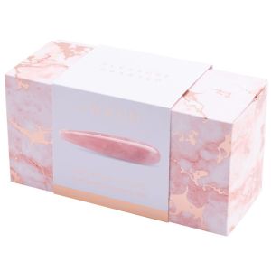 Le Wand Crystal Wand Rose Quartz Silicone Ring Including box