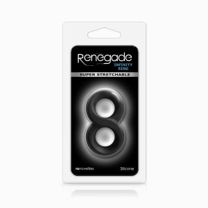 Renegade Infinity Cock Ring Black