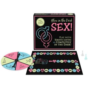 Glow in the Dark Sex Two Games in One Play with Romantic Lighting
