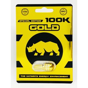 Gold Rhino 100K Male Enhancement Capsule